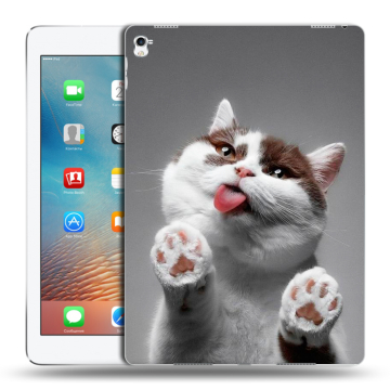 Силиконовый чехол на планшета Ipad Pro 9.7 с принтом Коты