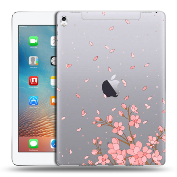 Силиконовый чехол на Ipad Pro 9.7 с принтом Ветка сакуры Силиконовый чехол на Ipad Pro 9.7 с принтом Ветка сакуры
