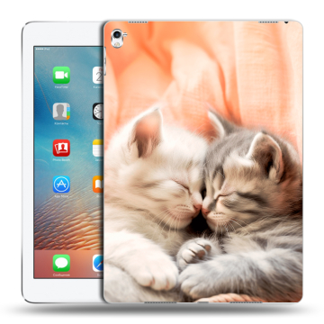 Силиконовый чехол на Ipad Pro 9.7 с принтом Котята