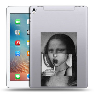 Силиконовый чехол на Ipad Pro 9.7 с принтом Мона Лиза Силиконовый чехол на Ipad Pro 9.7 с принтом Мона Лиза