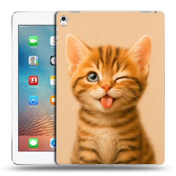 Силиконовый чехол на Ipad Pro 9.7 с принтом котенок Силиконовый чехол на Ipad Pro 9.7 с принтом котенок