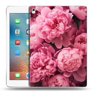Силиконовый чехол на Ipad Pro 9.7 с принтом цветы пионы Силиконовый чехол на Ipad Pro 9.7 с принтом цветы пионы