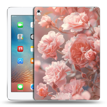 Силиконовый чехол на Ipad Pro 9.7 с принтом Розовые розы Силиконовый чехол на Ipad Pro 9.7 с принтом Розовые розы