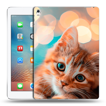 Силиконовый чехол на Ipad Pro 9.7 с принтом котик Силиконовый чехол на Ipad Pro 9.7 с принтом котик
