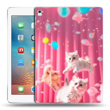 Силиконовый чехол на Ipad Pro 9.7 с принтом милые котики
