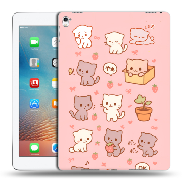 Силиконовый чехол на Ipad Pro 9.7 с принтом Hello Kitty Хелоу Кити