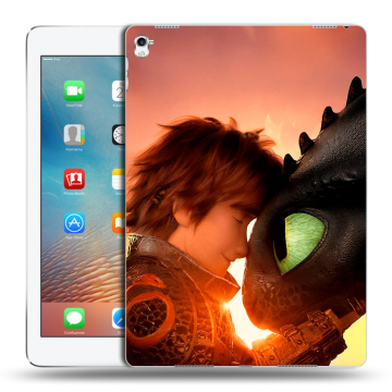Силиконовый чехол на Ipad Pro 9.7 с принтом Как приручить дракона