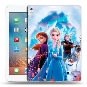 Силиконовый чехол на Ipad Pro 9.7 с принтом Холодное сердце Frozen Силиконовый чехол на Ipad Pro 9.7 с принтом Холодное сердце Frozen