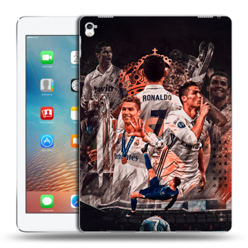 Силиконовый чехол на Ipad Pro 9.7 с принтом Реал Роналдо Real Ronaldo Силиконовый чехол на Ipad Pro 9.7 с принтом Реал Роналдо Real Ronaldo