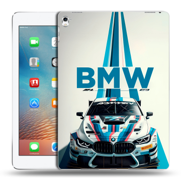Силиконовый чехол на Ipad Pro 9.7 с принтом БМВ BMW Силиконовый чехол на Ipad Pro 9.7 с принтом БМВ BMW