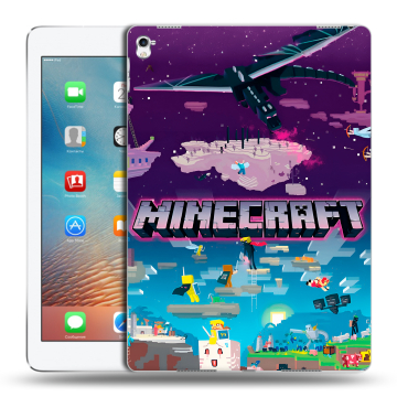 Силиконовый чехол на Ipad Pro 9.7 с принтом Майнкрафт Minecraft Силиконовый чехол на Ipad Pro 9.7 с принтом Майнкрафт Minecraft