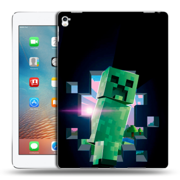 Силиконовый чехол на Ipad Pro 9.7 с принтом Майнкрафт Minecraft Силиконовый чехол на Ipad Pro 9.7 с принтом Майнкрафт Minecraft