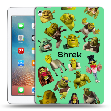 Силиконовый чехол на Ipad Pro 9.7 с принтом Шрек Shrek
