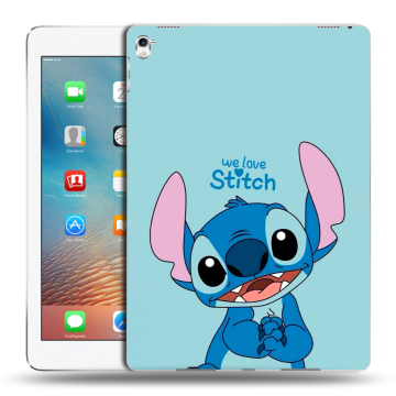 Силиконовый чехол на Ipad Pro 9.7 с принтом Лило и Стич Силиконовый чехол на Ipad Pro 9.7 с принтом Лило и Стич