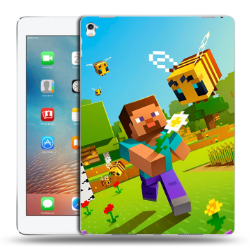 Силиконовый чехол на Ipad Pro 9.7 с принтом Майнкрафт Minecraft Силиконовый чехол на Ipad Pro 9.7 с принтом Майнкрафт Minecraft