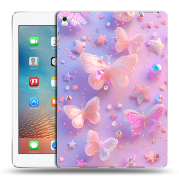 Силиконовый чехол на Ipad Pro 9.7 с принтом Бабочки Силиконовый чехол на Ipad Pro 9.7 с принтом Бабочки