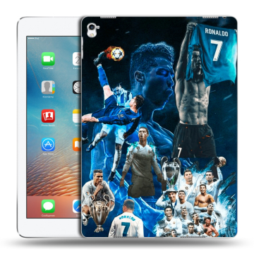 Силиконовый чехол на Ipad Pro 9.7 с принтом Реал Роналдо Силиконовый чехол на Ipad Pro 9.7 с принтом Реал Роналдо