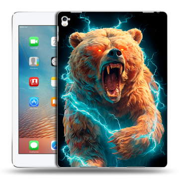Силиконовый чехол на Ipad Pro 9.7 с принтом Медведь