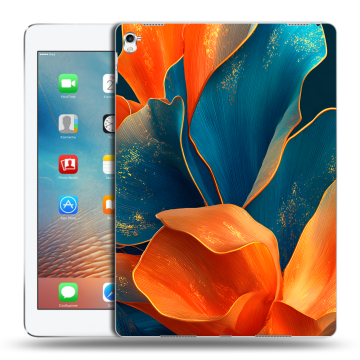 Силиконовый чехол на Ipad Pro 9.7 с принтом Цветы