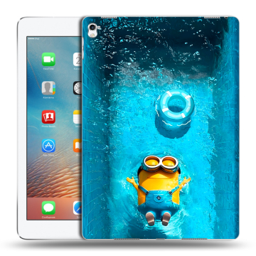 Силиконовый чехол на Ipad Pro 9.7 с принтом Миньоны Силиконовый чехол на Ipad Pro 9.7 с принтом Миньоны