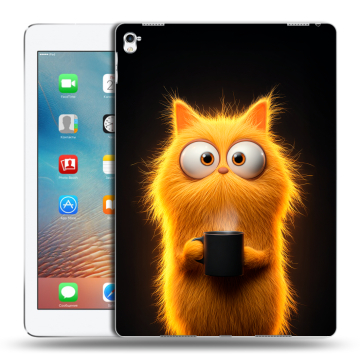 Силиконовый чехол на Ipad Pro 9.7 с принтом Смешной кот Силиконовый чехол на Ipad Pro 9.7 с принтом Смешной кот
