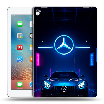 Силиконовый чехол на Ipad Pro 9.7 с принтом Mercedes Мерседес Силиконовый чехол на Ipad Pro 9.7 с принтом Mercedes Мерседес