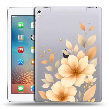 Силиконовый чехол на Ipad Pro 9.7 с принтом для девушки