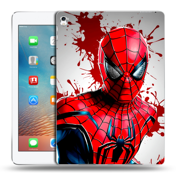 Силиконовый чехол на Ipad Pro 9.7 с принтом Spiderman Человек паук Силиконовый чехол на Ipad Pro 9.7 с принтом Spiderman Человек паук