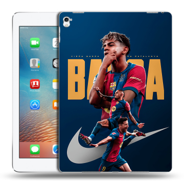Силиконовый чехол на Ipad Pro 9.7 с принтом Барселона Barca Yamal Силиконовый чехол на Ipad Pro 9.7 с принтом Барселона Barca Yamal