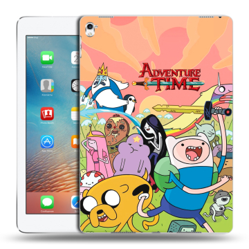 Силиконовый чехол на Ipad Pro 9.7 с принтом Adventure time Время приключений