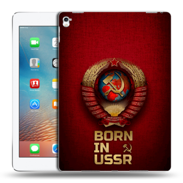 Силиконовый чехол на Ipad Pro 9.7 с принтом Флаг Герб СССР