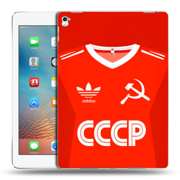 Силиконовый чехол на Ipad Pro 9.7 с принтом Флаг Герб СССР