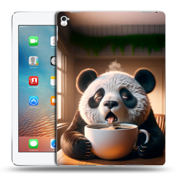 Силиконовый чехол на Ipad Pro 9.7 с принтом смешная панда Силиконовый чехол на Ipad Pro 9.7 с принтом смешная панда