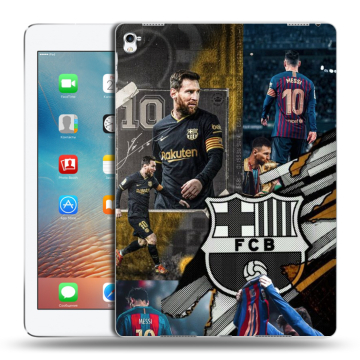 Силиконовый чехол на Ipad Pro 9.7 с принтом Messi Barcelona Силиконовый чехол на Ipad Pro 9.7 с принтом Messi Barcelona
