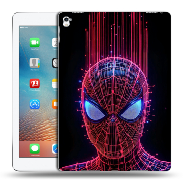 Силиконовый чехол на Ipad Pro 9.7 с принтом Spiderman Человек паук Силиконовый чехол на Ipad Pro 9.7 с принтом Spiderman Человек паук
