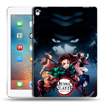Силиконовый чехол на Ipad Pro 9.7 с принтом Demon Slayer Клинок рассекающий демонов