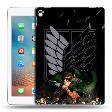 Силиконовый чехол на Ipad Pro 9.7 с принтом Атака титанов Силиконовый чехол на Ipad Pro 9.7 с принтом Атака титанов