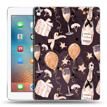 Силиконовый чехол на Ipad Pro 9.7 с принтом Новый год