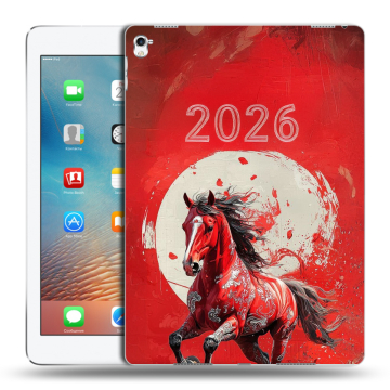 Силиконовый чехол на Ipad Pro 9.7 с принтом Новый год