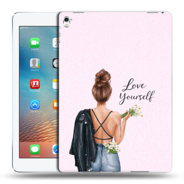 Силиконовый чехол на Ipad Pro 9.7 с принтом женский Силиконовый чехол на Ipad Pro 9.7 с принтом женский