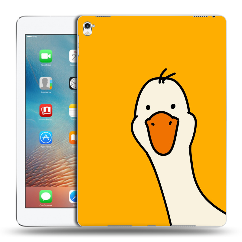 Пластиковый чехол на Ipad Pro 9.7 с принтом Утка Пластиковый чехол на Ipad Pro 9.7 с принтом Утка