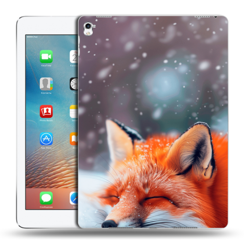 Силиконовый чехол на Ipad Pro 9.7 с принтом лиса Силиконовый чехол на Ipad Pro 9.7 с принтом лиса