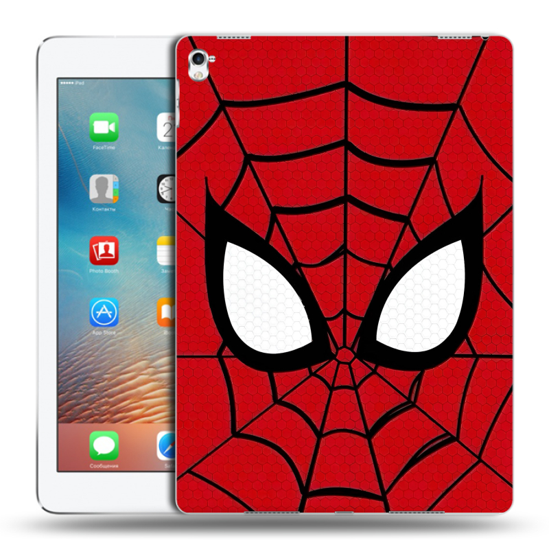 Пластиковый чехол на Ipad Pro 9.7 с принтом человек паук spiderman Пластиковый чехол на Ipad Pro 9.7 с принтом человек паук spiderman