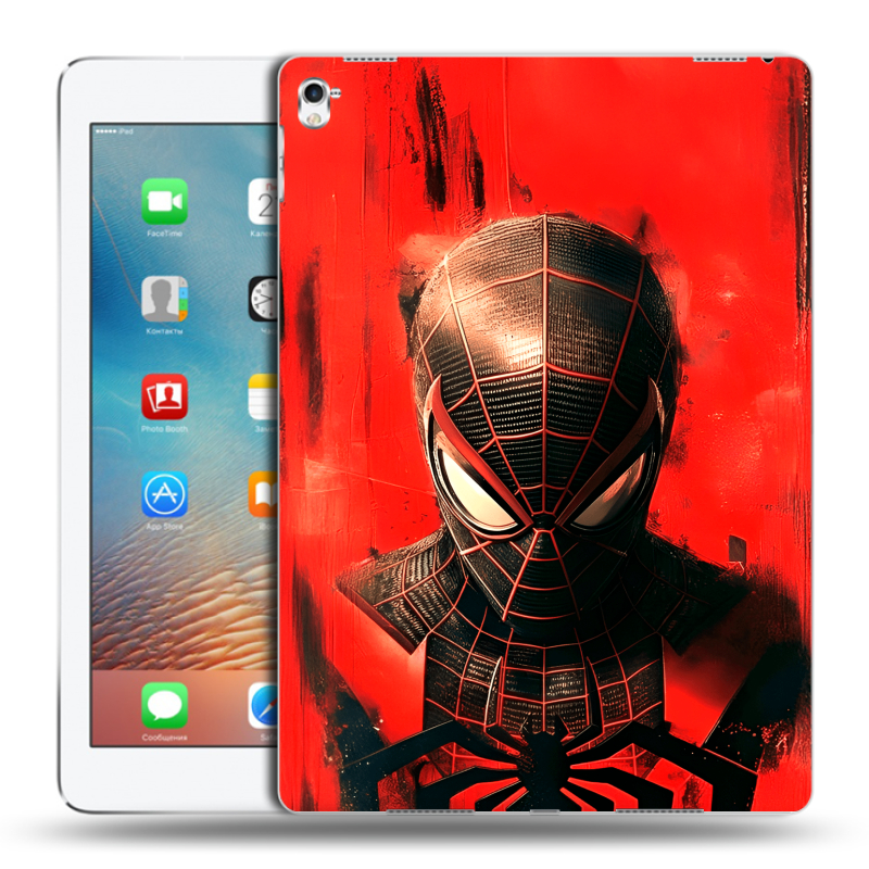 Силиконовый чехол на Ipad Pro 9.7 с принтом человек паук spiderman Силиконовый чехол на Ipad Pro 9.7 с принтом человек паук spiderman