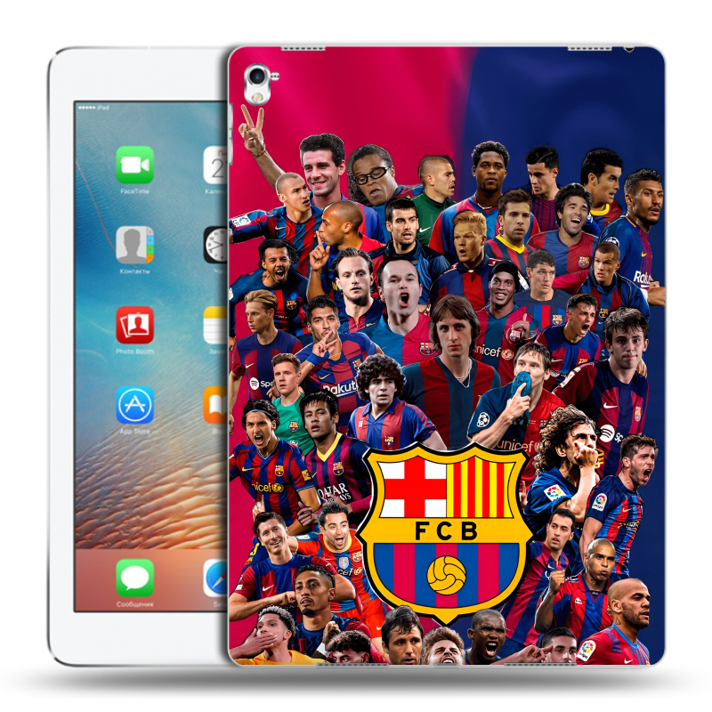 Силиконовый чехол на Ipad Pro 9.7 с принтом Барселона Barcelona Силиконовый чехол на Ipad Pro 9.7 с принтом Барселона Barcelona
