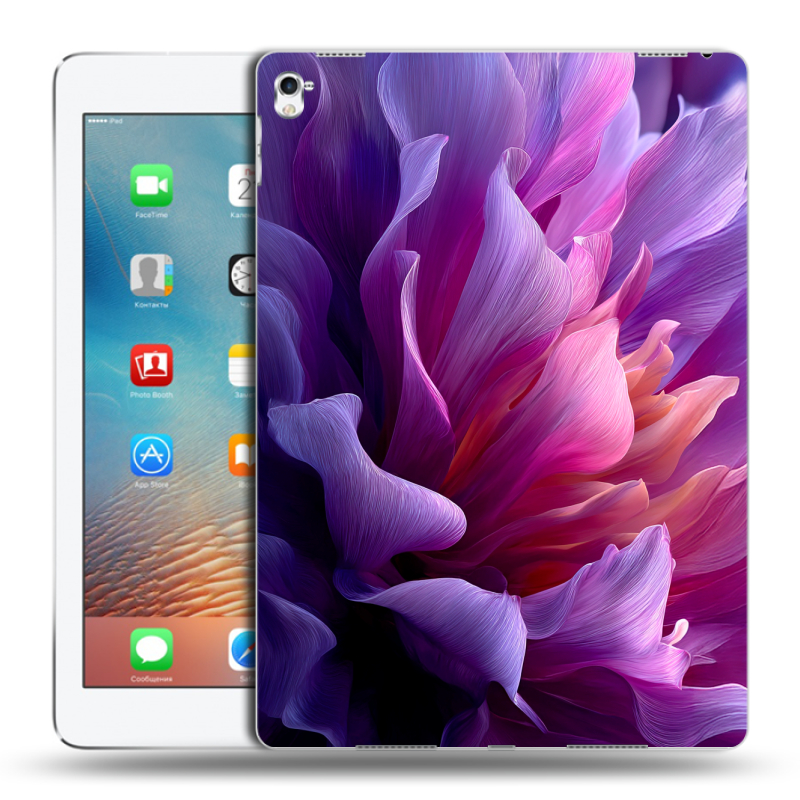 Пластиковый чехол на Ipad Pro 9.7 с принтом женский цветы Пластиковый чехол на Ipad Pro 9.7 с принтом женский цветы