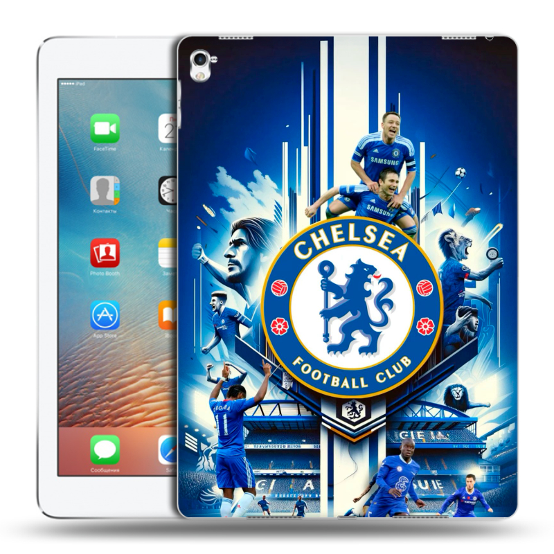 Силиконовый чехол на Ipad Pro 9.7 с принтом Chelsea Челси Силиконовый чехол на Ipad Pro 9.7 с принтом Chelsea Челси