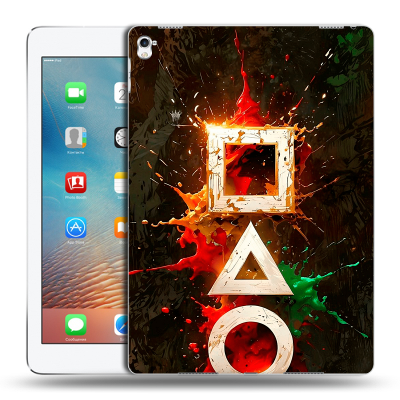 Силиконовый чехол на Ipad Pro 9.7 с принтом Squid Game Игра кальмара Силиконовый чехол на Ipad Pro 9.7 с принтом Squid Game Игра кальмара