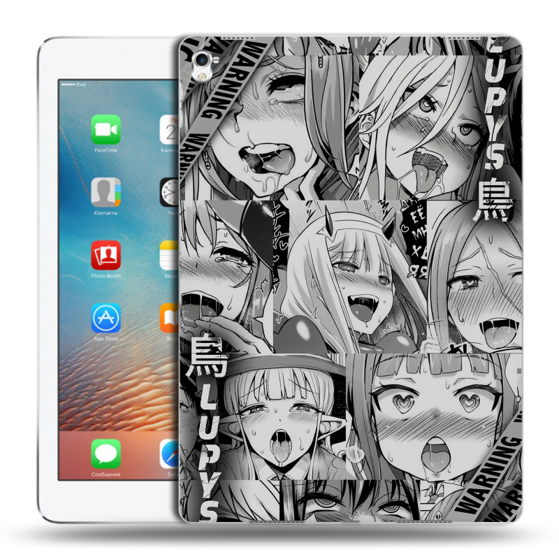 Пластиковый чехол на Ipad Pro 9.7 с принтом Ahegao Ахегао Аниме Пластиковый чехол на Ipad Pro 9.7 с принтом Ahegao Ахегао Аниме