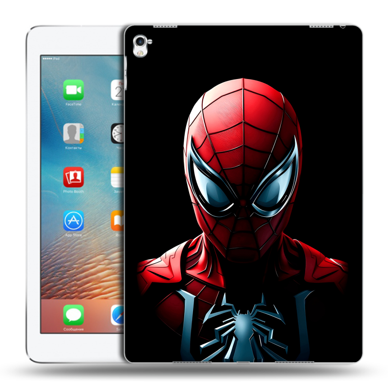 Силиконовый чехол на Ipad Pro 9.7 с принтом Spiderman Человек паук Силиконовый чехол на Ipad Pro 9.7 с принтом Spiderman Человек паук